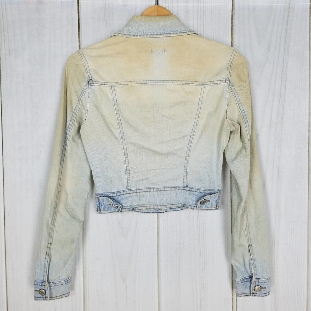 Mossimo Distressed Jean Jacket - Picture 2 of 8